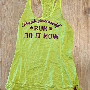 Lululemon running tank